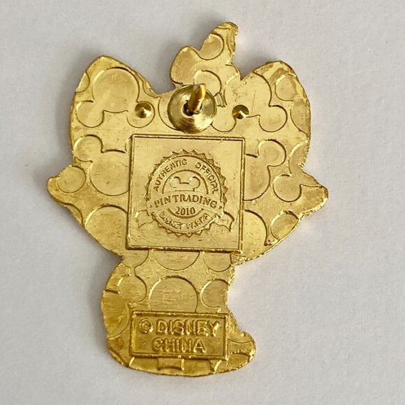 Disney Aristocats Marie Cat Trading Pin New 2010 Pink White Enamel Bow - Picture 3 of 8